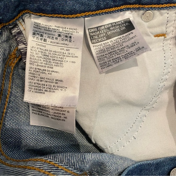 Levi’s wedgie straight jeans Size 26 - Picture 6 of 7